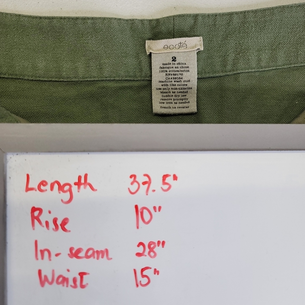 Ecoté safari Cotton Pants - Picture 8 of 8